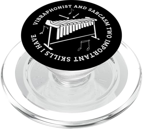 Vibraphonist und Sarcasm Lustiger Vibraphonspieler PopSockets PopGrip für MagSafe Vibraphonist und Sarcasm Lustiger Vibraphonspieler PopSockets PopGrip für MagSafe von Vibraphone Gifts for Vibraphonist And Funny Vibist