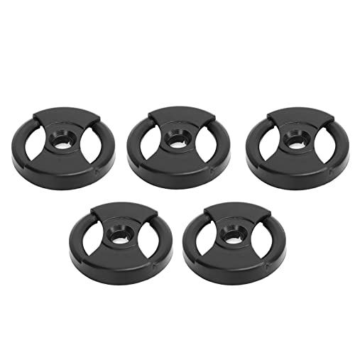 Vibrivio 5 Stück Kunststoff-Plattenadapter, 45 U/min, Plattenspieler-Adapter, Grammophone Accories, Schwarz 1L50, kompatibel mit Plattenspielern und Phonographen Vibrivio 5 Stück Kunststoff-Plattenadapter, 45 U/min, Plattenspieler-Adapter, Grammophone Accories, Schwarz 1L50, kompatibel mit Plattenspielern und Phonographen von Vibrivio