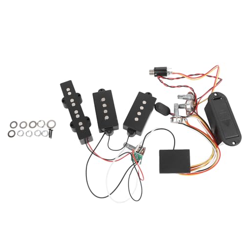 Vibrivio E-Gitarren-Tonabnehmer Metall Doppelspule für LP, schwarzer Rahmen Ersatzteile, Hals und Steg-Tonabnehmer, Doppelspulen-Design, Gitarren-Accory Vibrivio E-Gitarren-Tonabnehmer Metall Doppelspule für LP, schwarzer Rahmen Ersatzteile, Hals und Steg-Tonabnehmer, Doppelspulen-Design, Gitarren-Accory von Vibrivio