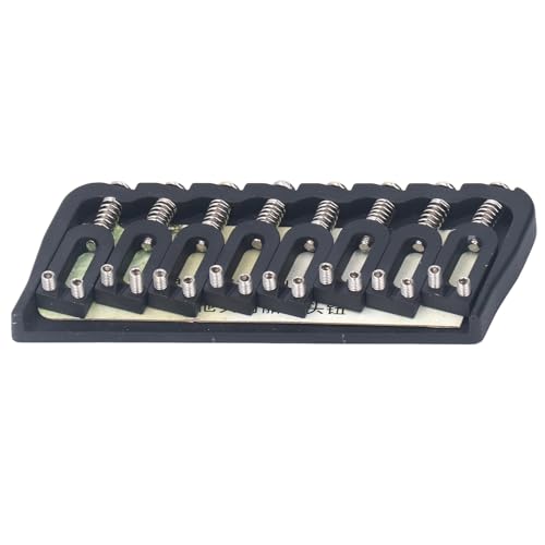 Vibrivio Gitarrenbrücke mit Nieten, Zinklegierung Vintage Ersatz für LP SG EPI Style 6 Saiten E-Gitarren, 6 Saiten Gitarrenbrücke, Einfache Installation Vibrivio Gitarrenbrücke mit Nieten, Zinklegierung Vintage Ersatz für LP SG EPI Style 6 Saiten E-Gitarren, 6 Saiten Gitarrenbrücke, Einfache Installation von Vibrivio