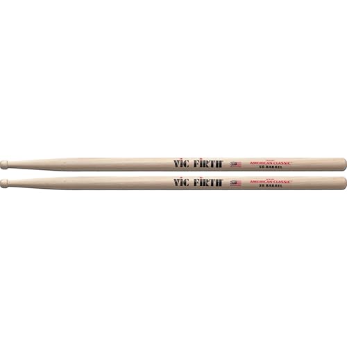 VIC FIRTH 5BBRL Drum-Stick "5A American Classic-Serie, Hickory,Wood-Tip" von Vic Firth