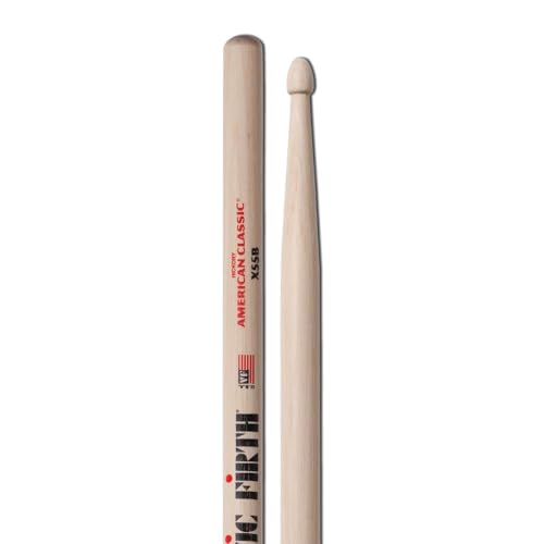 VIC FIRTH X55B Drum-Stick "5A American Classic-Serie, Hickory,Wood-Tip" von Vic Firth