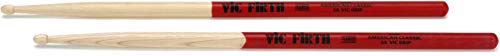 Vic Firth 5A American Hickory Vic Grip Wood Tip Drumsticks von Vic Firth