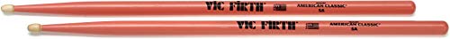 Vic Firth 5A American Hickory Wood Tip Drumstick - Pink Finish von Vic Firth