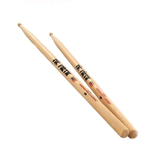 Vic Firth 5B Schlagzeugstöcke Hickory 5B mit Holztip (12 Paar) von Vic Firth