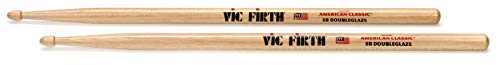 Vic Firth American Classic® Series Drumsticks - 5B DoubleGlaze - Double Coat of Lacquer Finish - Wood Tip von Vic Firth