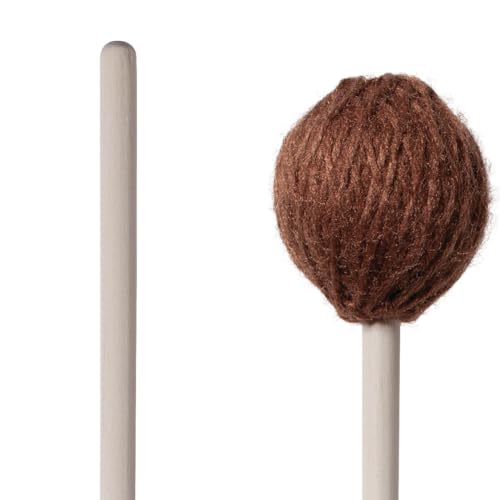 Vic Firth Corpsmaster Multi-Application Series - Marimba Mallets- Soft – Brown - Pair von Vic Firth