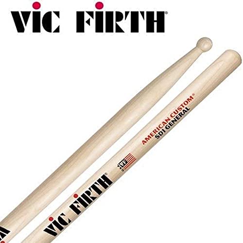 Vic Firth Custom SD1 General American Hickory Wood Tip Drumsticks von Vic Firth