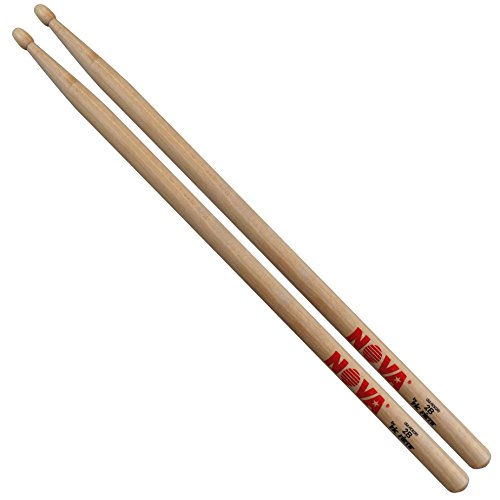 Vic Firth NO2BW Nova 2B Wood Tip Drum Sticks (Pair) von Vic Firth