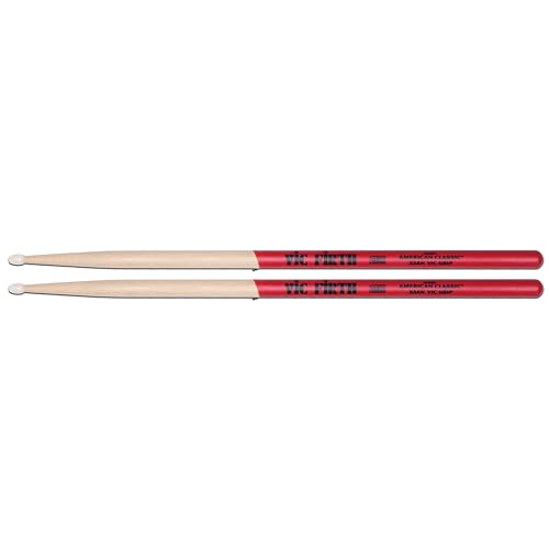 Vic Firth PVF X5ANVG Baguette pour Batterie American Classic Hickory Vic Grip Olive Nylon 5A Extreme von Vic Firth