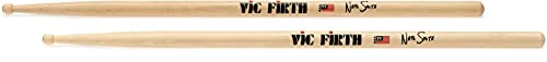 Vic Firth Signature Series Schlagzeugstöcke - Nate Smith - Amerikanische Hickory - Holzspitze von Vic Firth