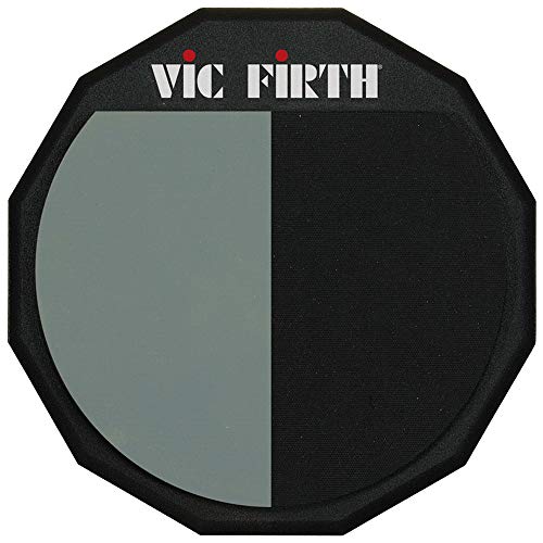 Vic Firth Single Sided Practice Pad with Divide - 12 inch von Vic Firth