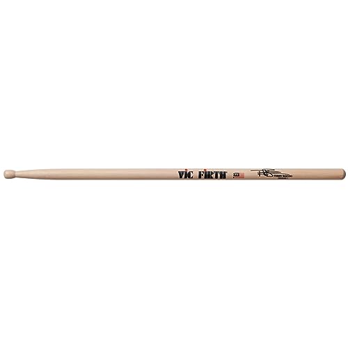 Vic Firth Terry Bozzio Signature Drumsticks mit Kopf aus Hickoryholz von Vic Firth