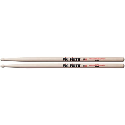 Vic Firth VFAH5A American Heritage 5A Tear Drop Wood Tip Drumsticks von Vic Firth