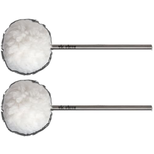 Vic Firth VicKick Bass Drum Beater - Medium Felt Core Covered with Fleece, Oval Head Vic Firth VicKick Bass Drum Beater - Medium Felt Core Covered with Fleece, Oval Head von Vic Firth