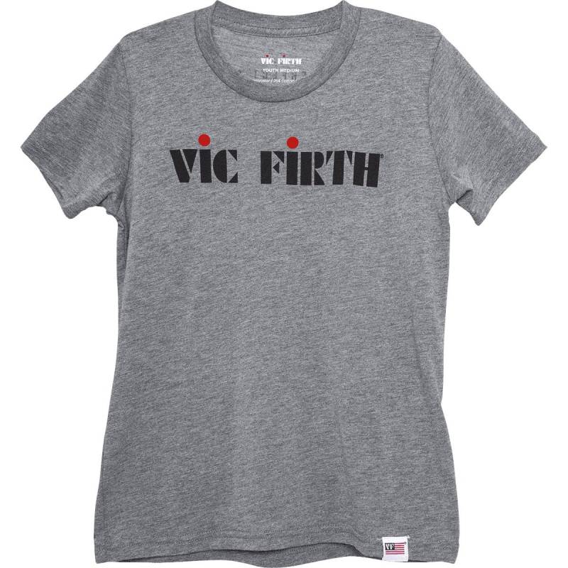 Vic Firth Youth Logo Tee T-Shirt, M (8 to 16 yrs) von Vic Firth