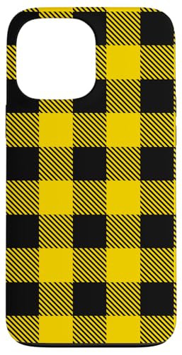 Gelb Schwarz Vintage Karo Muster Vichy Hülle für iPhone 13 Pro Max Gelb Schwarz Vintage Karo Muster Vichy Hülle für iPhone 13 Pro Max von Vichy Check Pattern Style Art