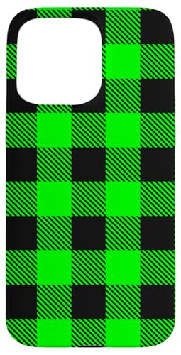 Grün Schwarz Vintage Karo Muster Vichy Hülle für iPhone 15 Pro Max Grün Schwarz Vintage Karo Muster Vichy Hülle für iPhone 15 Pro Max von Vichy Check Pattern Style Art