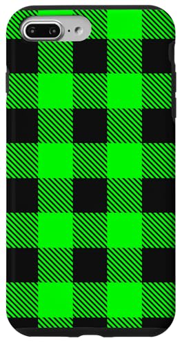 Grün Schwarz Vintage Karo Muster Vichy Hülle für iPhone 7 Plus/8 Plus Grün Schwarz Vintage Karo Muster Vichy Hülle für iPhone 7 Plus/8 Plus von Vichy Check Pattern Style Art