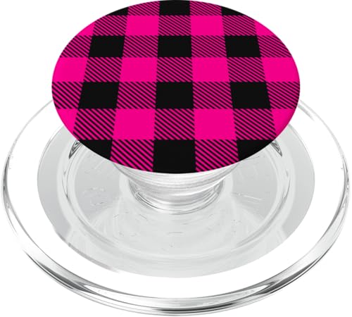 Pink Schwarz Vintage Karo Muster Vichy PopSockets PopGrip für MagSafe Pink Schwarz Vintage Karo Muster Vichy PopSockets PopGrip für MagSafe von Vichy Check Pattern Style Art
