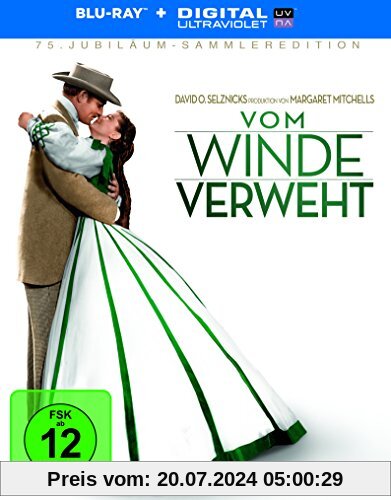 Vom Winde verweht - 75th Anniversary (Sammleredition + 2 Bonusdisc + Booklet) [Blu-ray] von Victor Fleming