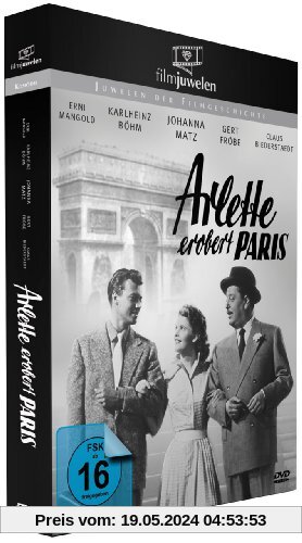 Arlette erobert Paris - mit Gert Fröbe, Johanna Matz, Karlheinz Böhm (Filmjuwelen) von Victor Tourjansky