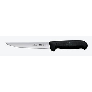 VICTORINOX Ausbeinmesser Fibrox silber, schwarz, Klinge: 12,0 cm von Victorinox