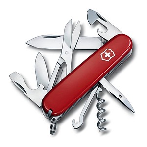 VICTORINOX Climber Schweizer Taschenmesser rot von Victorinox