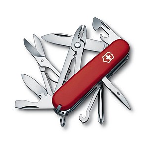 VICTORINOX Deluxe Tinker Schweizer Taschenmesser rot von Victorinox