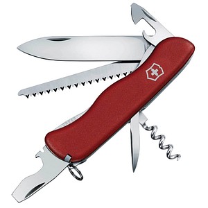 VICTORINOX Forester Schweizer Taschenmesser rot von Victorinox