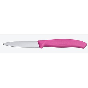 VICTORINOX Gemüsemesser Swiss Classic silber, pink, Klinge: 8,0 cm von Victorinox