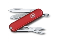 Victorinox 0.6223.3G, Messer mit Feststellklinge, Multi-Tool-Messer, Absetzpunkt, ABS Synthetik, Rot, 7 Werkzeug von Victorinox