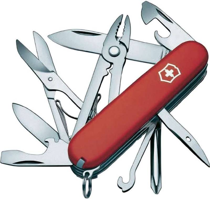 Victorinox Deluxe Tinker - 123 g - 9,1 cm - 22 mm - ABS Synthetik - Rot - Edelstahl (1.4723) von Victorinox