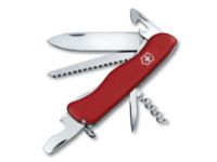 Victorinox Forester, Messer mit klappbarer Klinge, Multi-Tool-Messer, Spey-Punkt, Edelstahl, Polyamid, Schwarz von Victorinox
