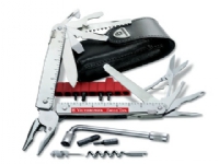 Victorinox SwissTool Plus, Messer mit Feststellklinge, Multi-Tool-Messer von Victorinox
