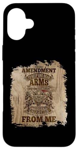 2nd Amendment Bear Arms Pro-Gun Vatertagsgeschenk Hülle für iPhone 16 Plus 2nd Amendment Bear Arms Pro-Gun Vatertagsgeschenk Hülle für iPhone 16 Plus von Victory Thru Vision