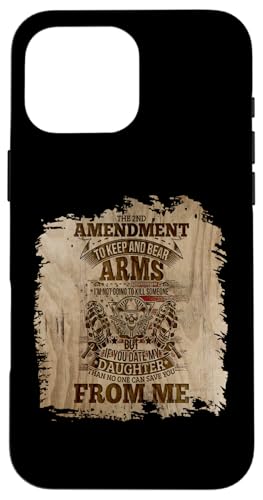2nd Amendment Bear Arms Pro-Gun Vatertagsgeschenk Hülle für iPhone 16 Pro Max 2nd Amendment Bear Arms Pro-Gun Vatertagsgeschenk Hülle für iPhone 16 Pro Max von Victory Thru Vision