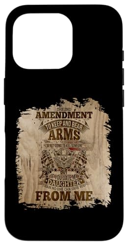 2nd Amendment Bear Arms Pro-Gun Vatertagsgeschenk Hülle für iPhone 16 Pro 2nd Amendment Bear Arms Pro-Gun Vatertagsgeschenk Hülle für iPhone 16 Pro von Victory Thru Vision