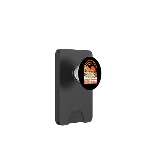 Bleib immer wild bei Heart Desert Mama PopSockets PopWallet für MagSafe von Victory Thru Vision