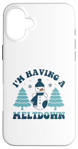 I'm Having A Meltdown - Lustiger Schneemann für den Winter Hülle für iPhone 16 Plus I'm Having A Meltdown - Lustiger Schneemann für den Winter Hülle für iPhone 16 Plus von Victory Thru Vision