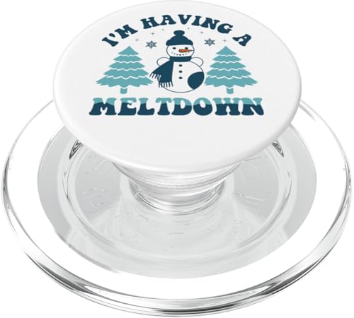 I'm Having A Meltdown - Lustiger Schneemann für den Winter PopSockets PopGrip für MagSafe I'm Having A Meltdown - Lustiger Schneemann für den Winter PopSockets PopGrip für MagSafe von Victory Thru Vision