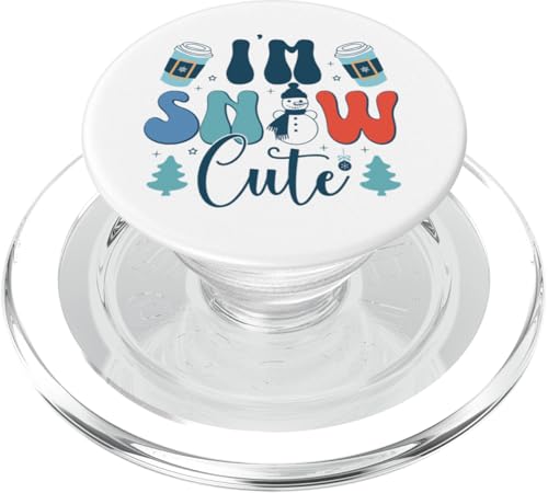 I'm Snow Niedlicher Schneemann – Winter – Weihnachten – Weihnachten PopSockets PopGrip für MagSafe I'm Snow Niedlicher Schneemann – Winter – Weihnachten – Weihnachten PopSockets PopGrip für MagSafe von Victory Thru Vision