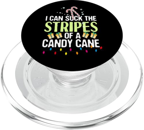 Ich kann die Streifen von einer Zuckerstange lutschen - Naughty Xmas PopSockets PopGrip für MagSafe Ich kann die Streifen von einer Zuckerstange lutschen - Naughty Xmas PopSockets PopGrip für MagSafe von Victory Thru Vision