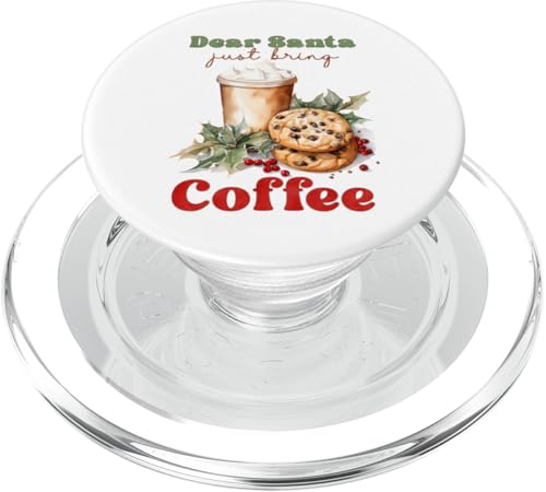 Lieber Weihnachtsmann Bring einfach Kaffee mit - Weihnachtsmann - Kaffeeliebhaber PopSockets PopGrip für MagSafe Lieber Weihnachtsmann Bring einfach Kaffee mit - Weihnachtsmann - Kaffeeliebhaber PopSockets PopGrip für MagSafe von Victory Thru Vision