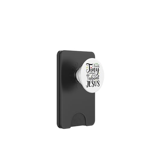 Lustiger Sonntagsschullehrer Ich bringe kleinen Menschen etwas über Jesus bei PopSockets PopWallet für MagSafe Lustiger Sonntagsschullehrer Ich bringe kleinen Menschen etwas über Jesus bei PopSockets PopWallet für MagSafe von Victory Thru Vision