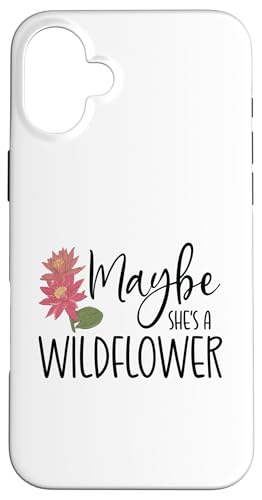 Vielleicht ist sie eine Liebhaberin von Wildblumenpflanzen Botanischer Garten Hülle für iPhone 16 Plus Vielleicht ist sie eine Liebhaberin von Wildblumenpflanzen Botanischer Garten Hülle für iPhone 16 Plus von Victory Thru Vision