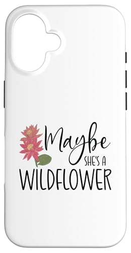 Vielleicht ist sie eine Liebhaberin von Wildblumenpflanzen Botanischer Garten Hülle für iPhone 16 Vielleicht ist sie eine Liebhaberin von Wildblumenpflanzen Botanischer Garten Hülle für iPhone 16 von Victory Thru Vision