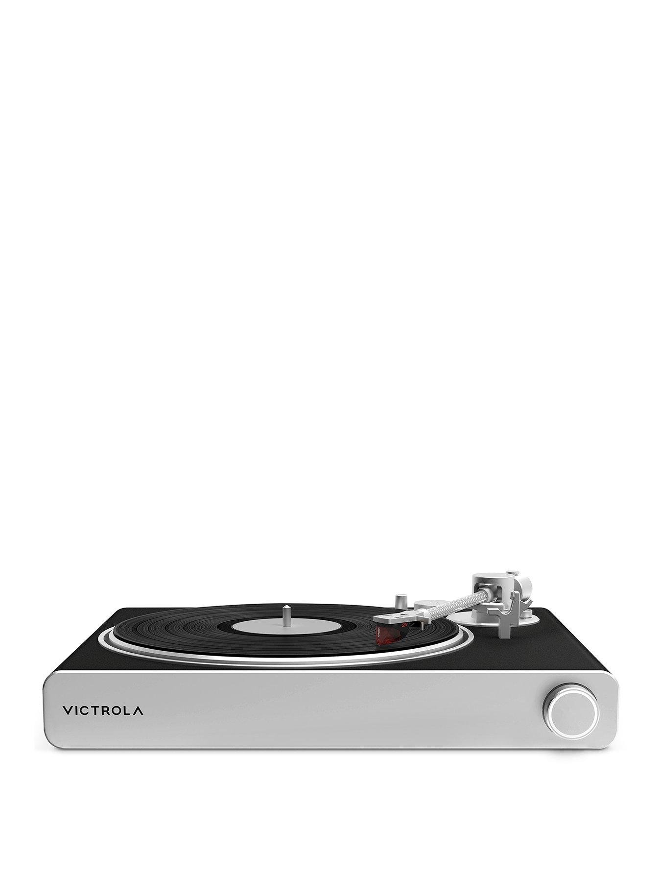 Victrola Stream Carbon Plattenspieler VPT-3000 - Nahtlose Sonos-Integration für hochwertige Vinyl-Wiedergabe von Victrola