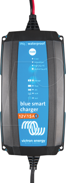 VE BS IP65 12/15 - Automatik-Ladegerät für Blei-, Lithiumakkus, IP65, 12V/15A von Victron Energy