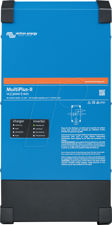 VE MP2 48-3000 - Wechselrichter MultiPlus-II 48/3000/35-32, 230 V von Victron Energy